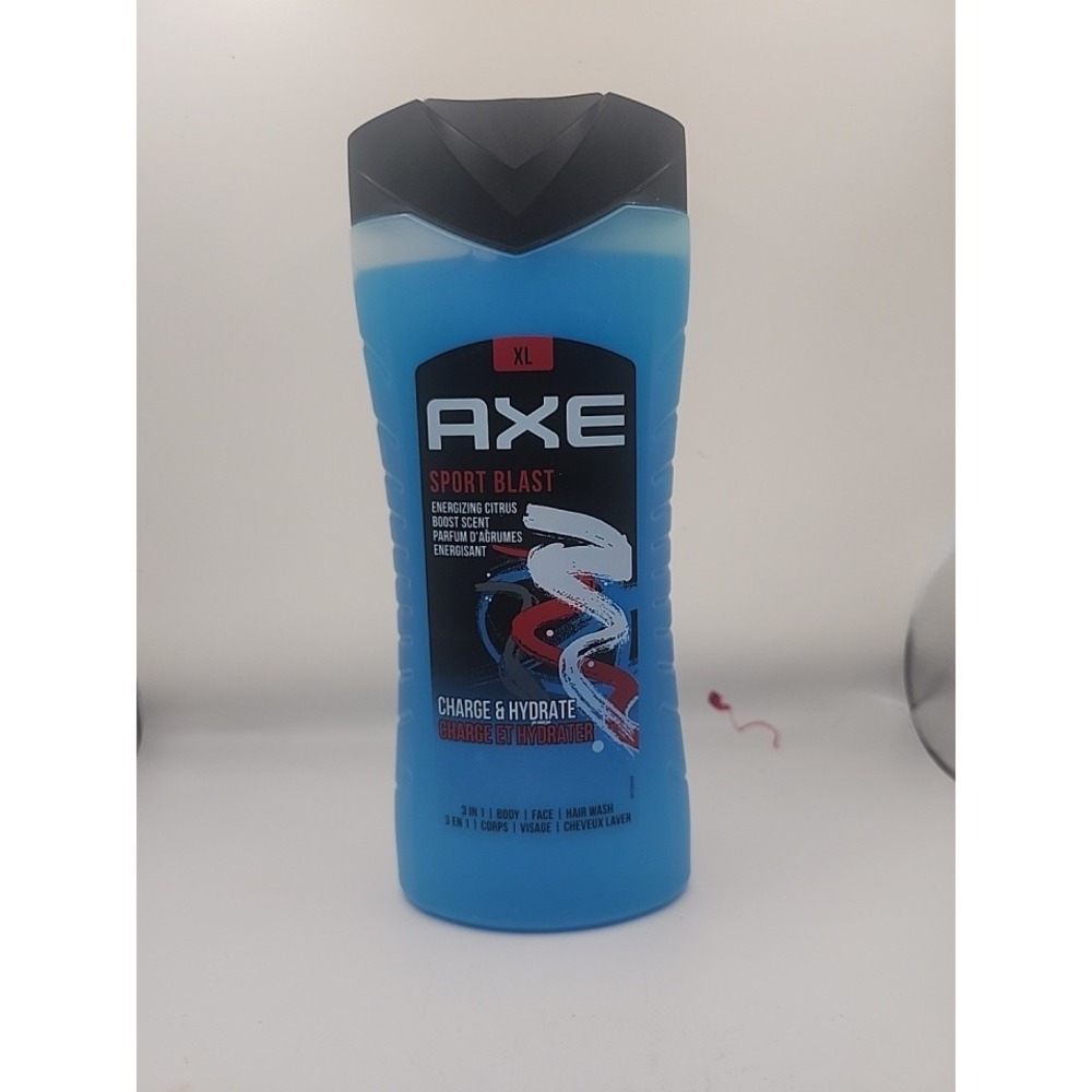 Axe Sports Blast 3 in 1 Shower Gel Body Face Hair Wash 250ml